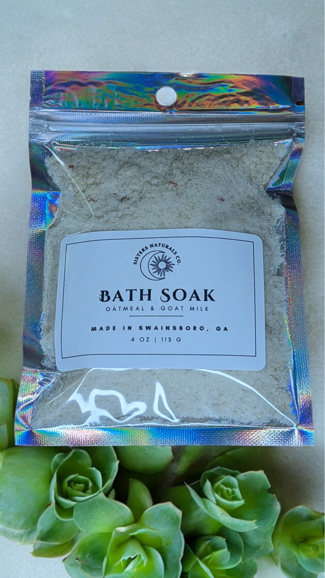 Oatmeal + Goat Milk Bath Soak - 4 oz.