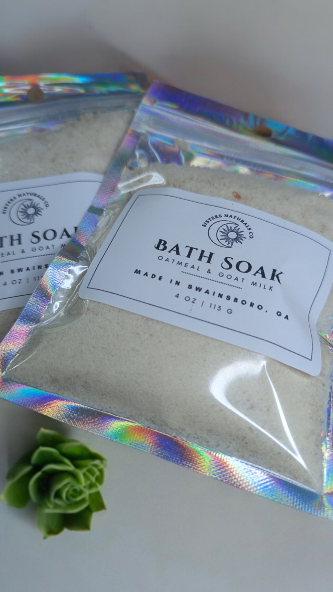 Oatmeal + Goat Milk Bath Soak - 4 oz.